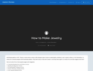 how-to-make-jewelry.com screenshot