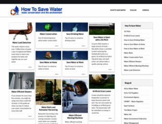 how-to-save-water.co.uk screenshot