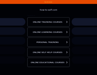 how-to-self.com screenshot