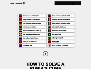 how-to-solve-a-rubix-cube.com screenshot