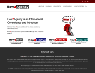 how2agency.com screenshot