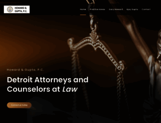 howardgupta.com screenshot