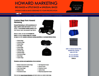 howardmarketing.co.uk screenshot
