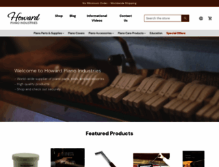 howardpianoindustries.com screenshot