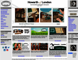 howarth.uk.com screenshot