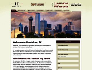 howielaw.net screenshot