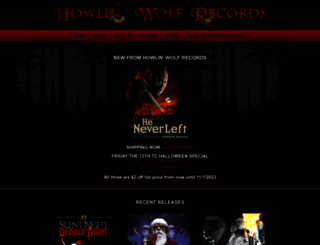howlinwolfrecords.com screenshot