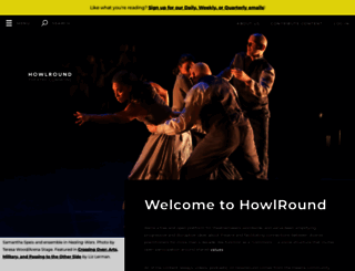 howlround.com screenshot