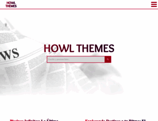 howlthemes.com screenshot