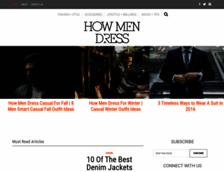 howmendress.com screenshot