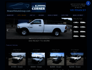 howorthautogroup.com screenshot