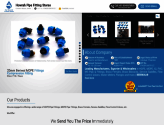 howrahpipefittingstores.com screenshot