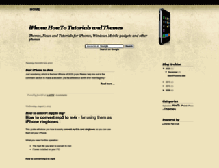 howto-themes-for-iphones.blogspot.com screenshot