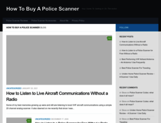 howtobuyapolicescanner.com screenshot