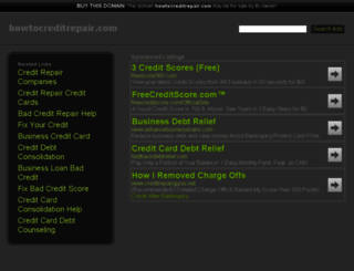 howtocreditrepair.com screenshot