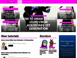 howtodrawmanga3d.com screenshot