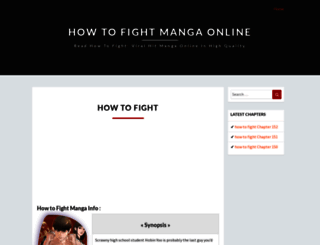 howtofightmanga.com screenshot