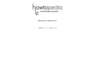 howtopedia.org screenshot