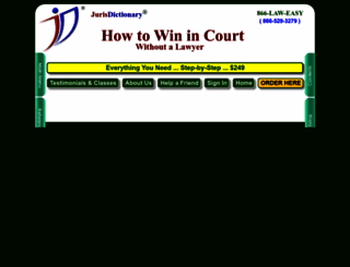 howtowinincourt.com screenshot