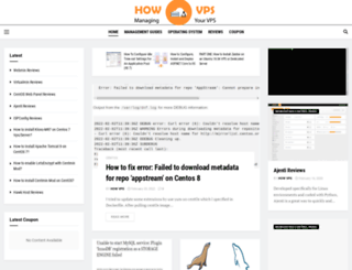 howvps.com screenshot