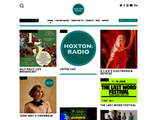 hoxtonradio.com screenshot