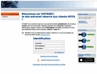 hoyanet.fr screenshot
