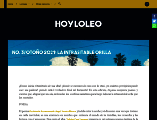hoyloleo.com screenshot