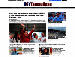 hoytamaulipas.net screenshot