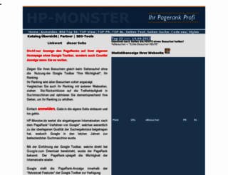 hp-monster.de screenshot