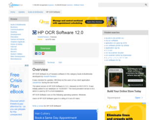 hp-ocr-software.updatestar.com screenshot