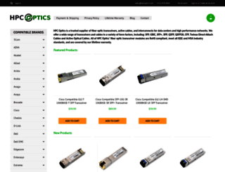 hpcoptics.com screenshot
