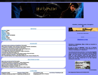 hpfanfiction.org screenshot