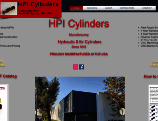 hpicylinders.com screenshot