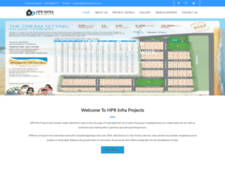 hprinfraprojects.com screenshot