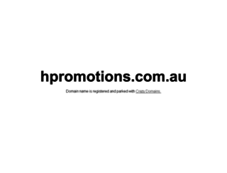 hpromotions.com.au screenshot