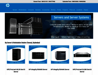 hpservers.in screenshot