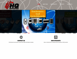 hqelectrical.com.au screenshot