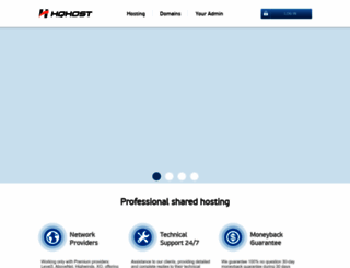 hqhost.net screenshot