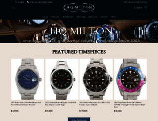 hqmilton.com screenshot