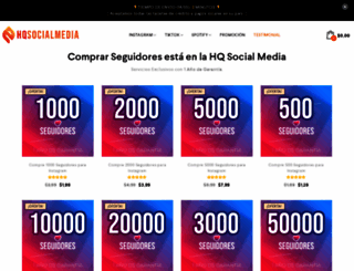 hqsocialmedia.com screenshot