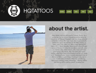 hqtattoos.com screenshot