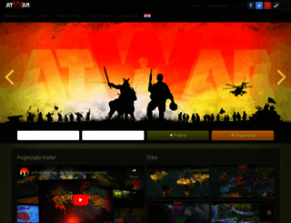 hr.atwar-game.com screenshot