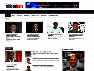 hr.siliconindia.com screenshot