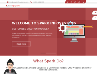 hr.sparkinfosystems.com screenshot