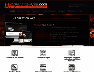 hrcreationweb.com screenshot