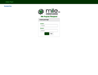 hrdf.mile.org screenshot