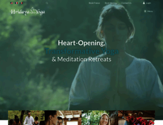 hridaya-yoga.com screenshot