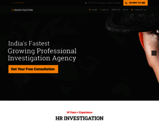 hrinvestigation.com screenshot