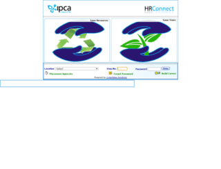 hris.ipca.com screenshot