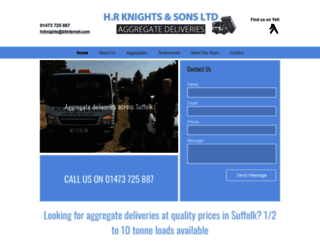 hrknights.co.uk screenshot